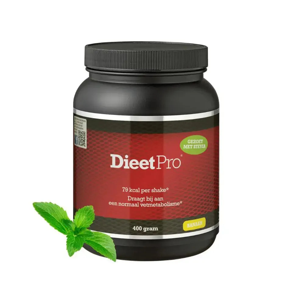 Dieet Pro stevia banaan 400 gram