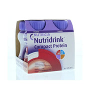 Nutricia Compact protein rode vruchten 125 gram 4 stuks