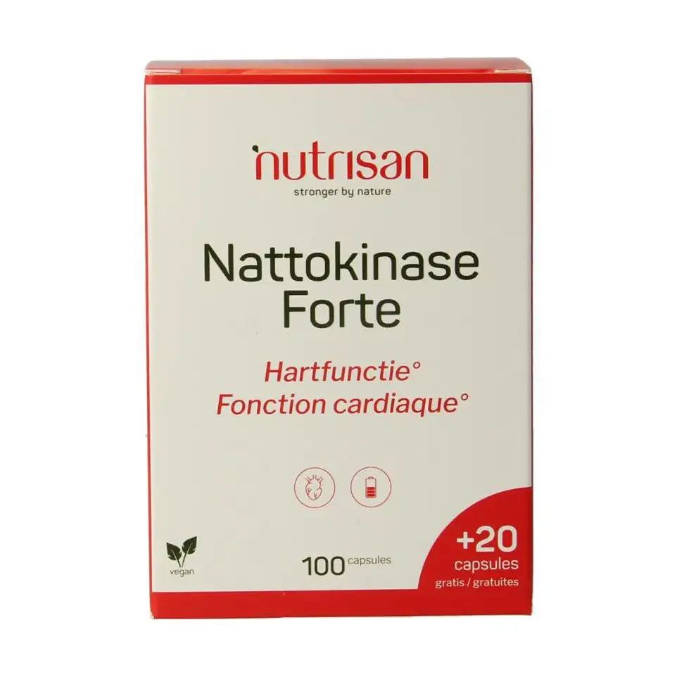 Nutrisan nattokinase forte 100 mg 120 capsules