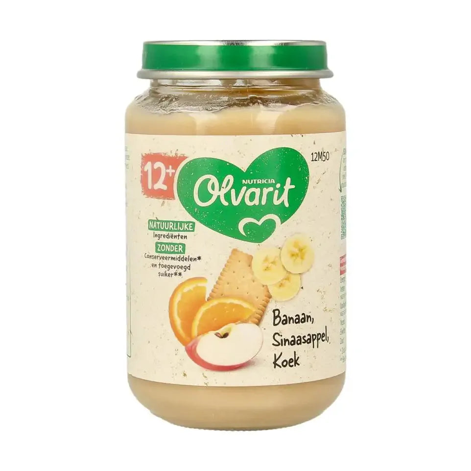 Olvarit Banaan sinaas koek 12M50 200 gram