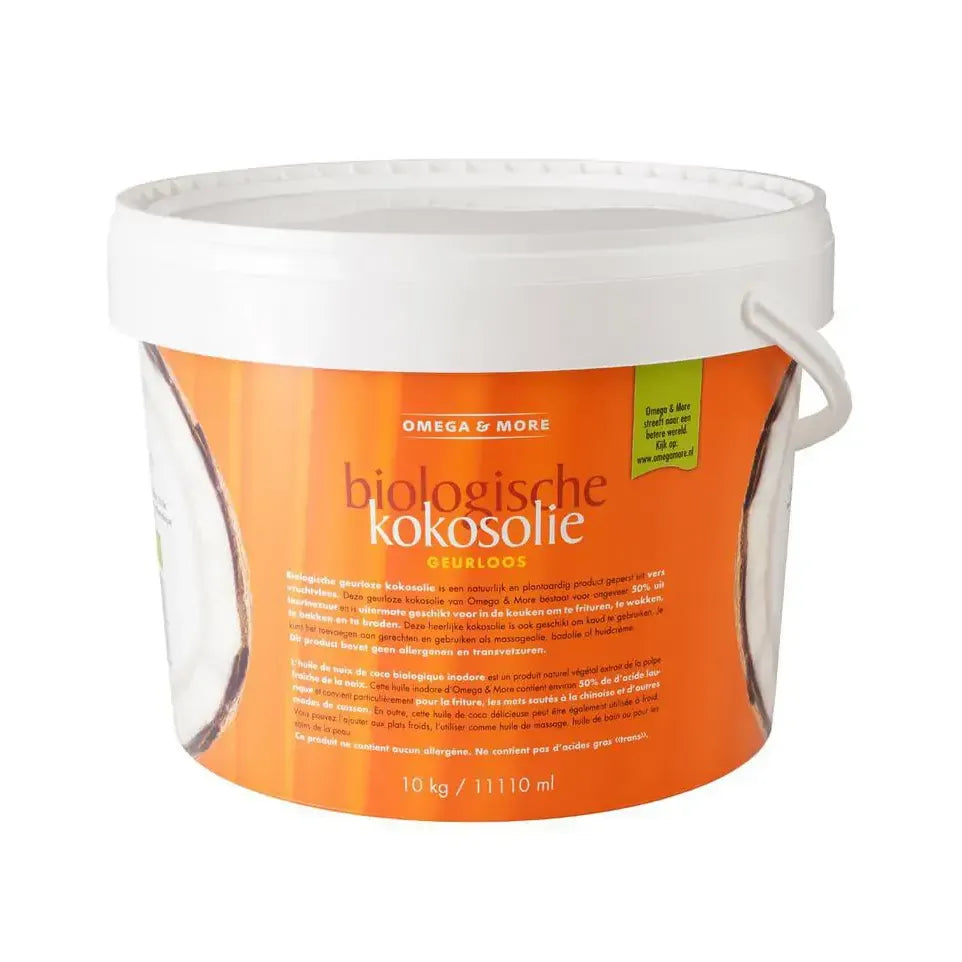 Omega en More Kokosolie geurloos 10 kg