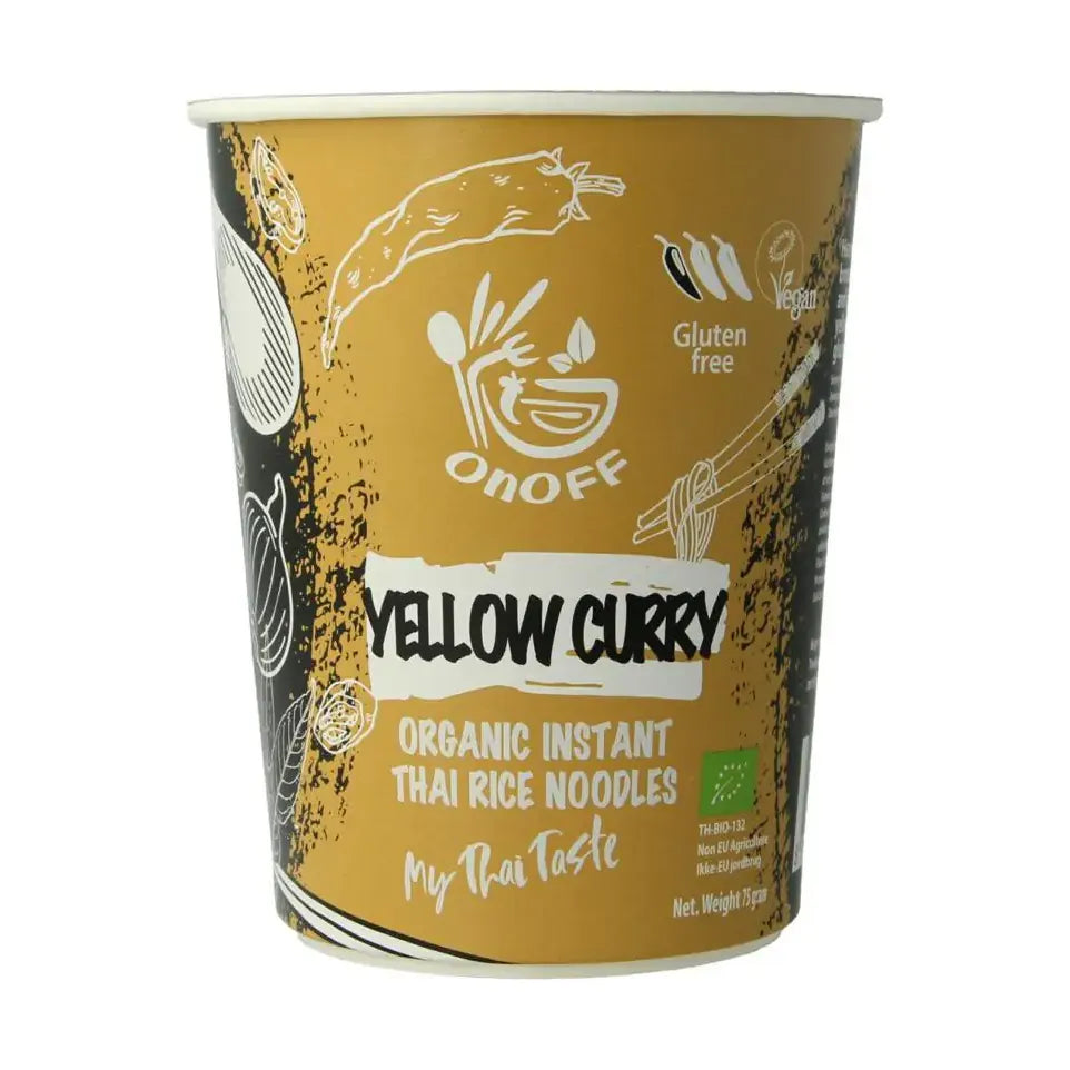 Onoff instant-noodlesoup yell curry 75 g