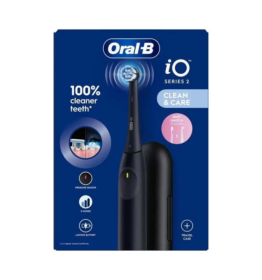 Oral B elektrische tandenborstel night black + reisetui