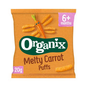 Organix Melty corn puffs carrot 6+ maanden 20 gram