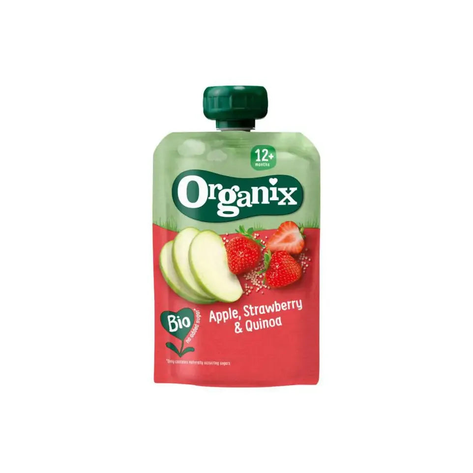 Organix Just apple strawberry quinoa 12+ maanden 100 gram