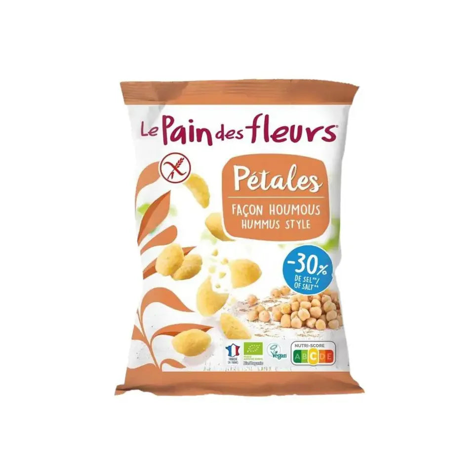 Pain Des Fleurs Chips hummus glutenvrij biologisch 75 gram