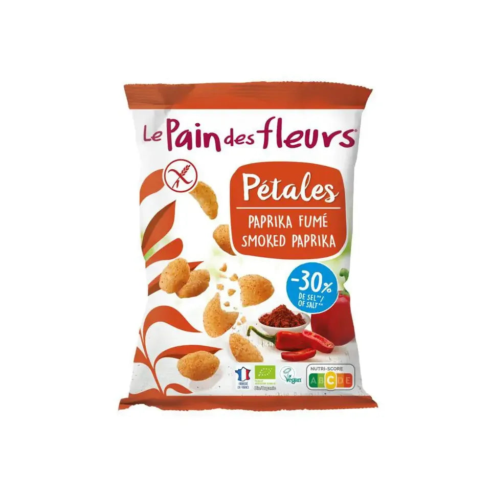 Pain Des Fleurs Chips paprika glutenvrij biologisch 75 gram