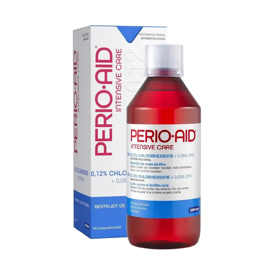 Perio Aid Intensive Care mondspoelmiddel 0.12% CHX 500 ml
