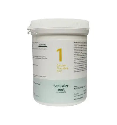 Pfluger Calcium fluoratum 1 D12 Schussler 1000 tabletten