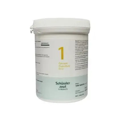Pfluger Calcium fluoratum 1 D12 Schussler 1000 tabletten