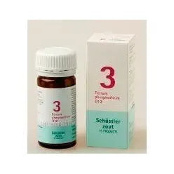 Pfluger Ferrum phosphoricum 3 D12 Schussler 100 tabletten