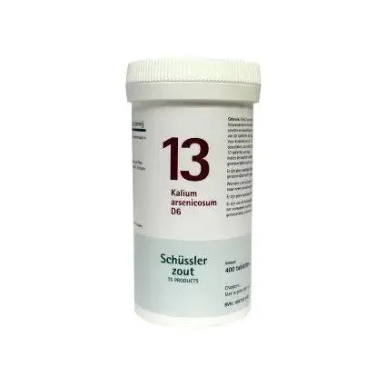 Pfluger Kalium arsenicosum 13 D6 Schussler 400 tabletten