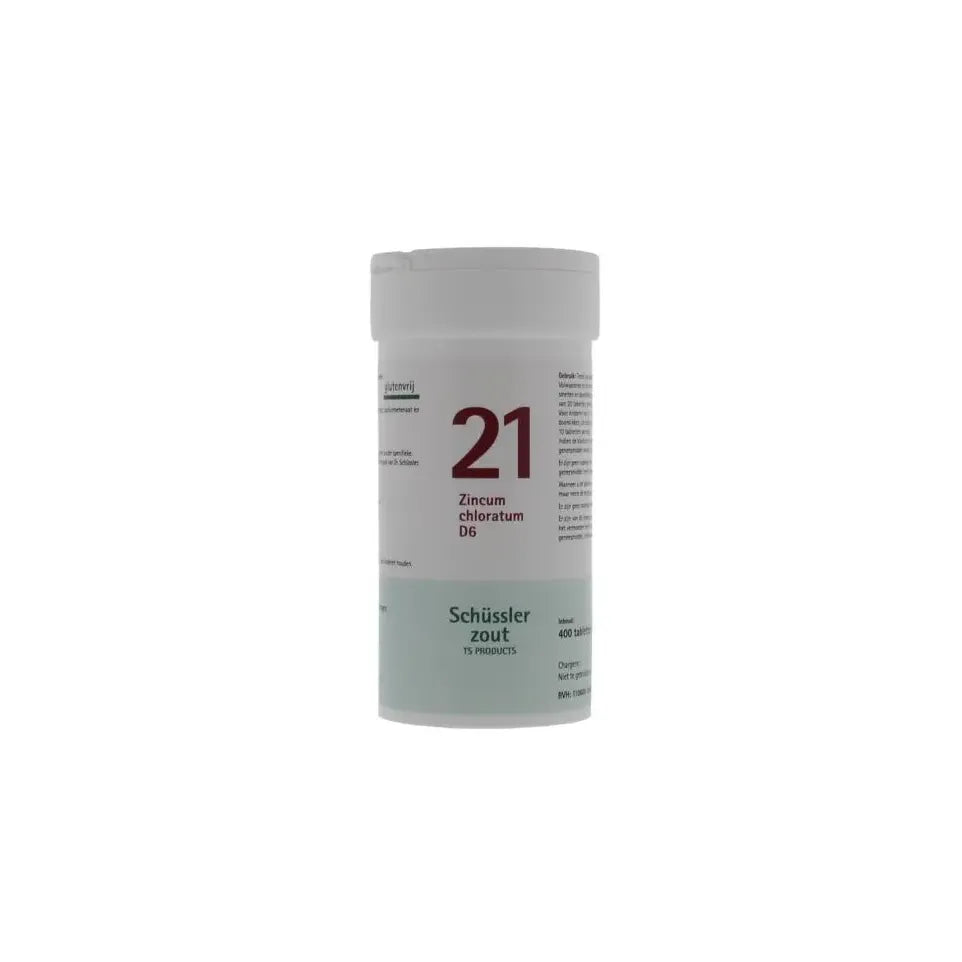 Pfluger Zincum chloratum 21 D6 Schussler 400 tabletten
