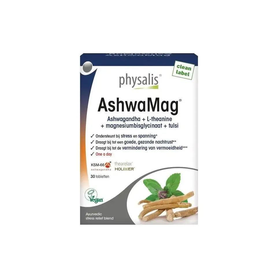 Physalis Ashwamag biologisch 30 tabletten