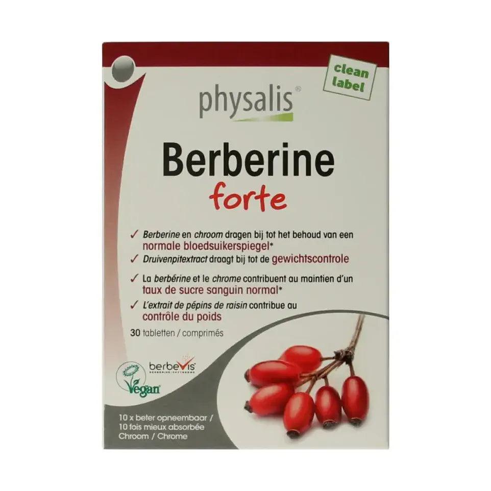 Physalis Berberine forte 30 tabletten