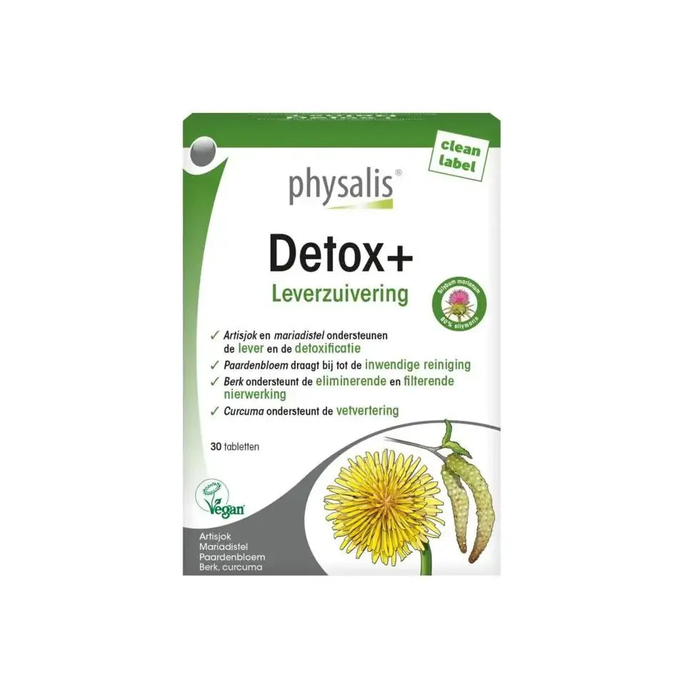 Physalis Detox+ 30 tabletten