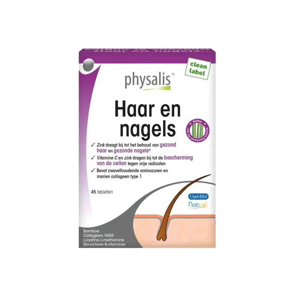 Physalis Haar en nagels 45 tabletten