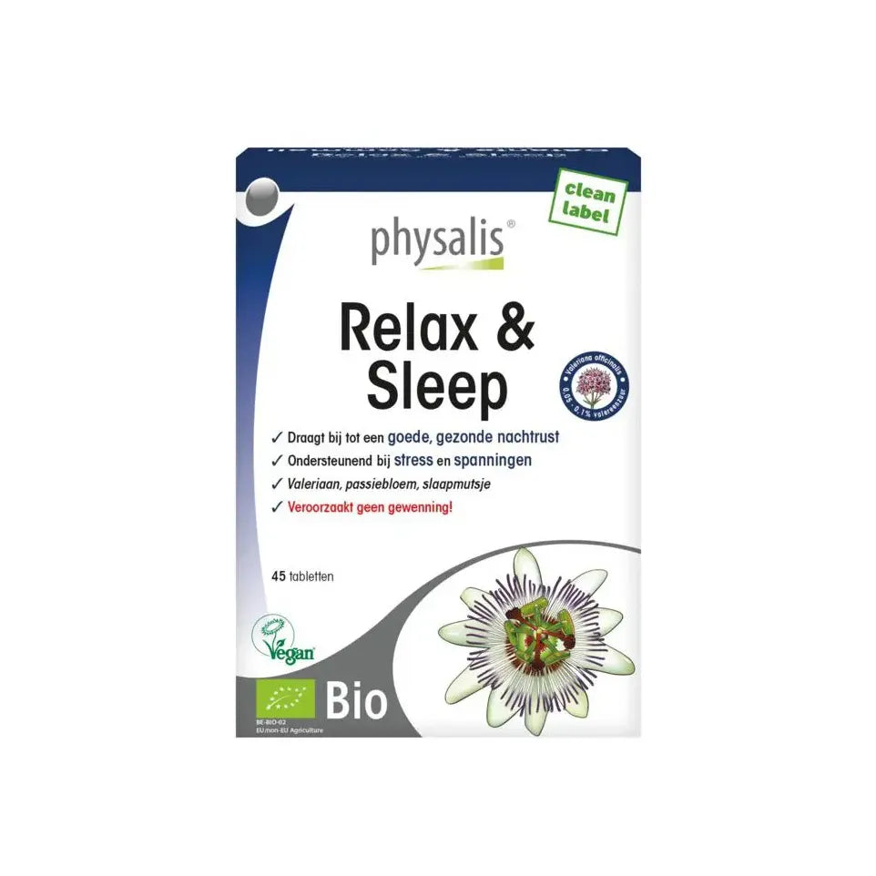 Physalis Relax & sleep 45 tabletten