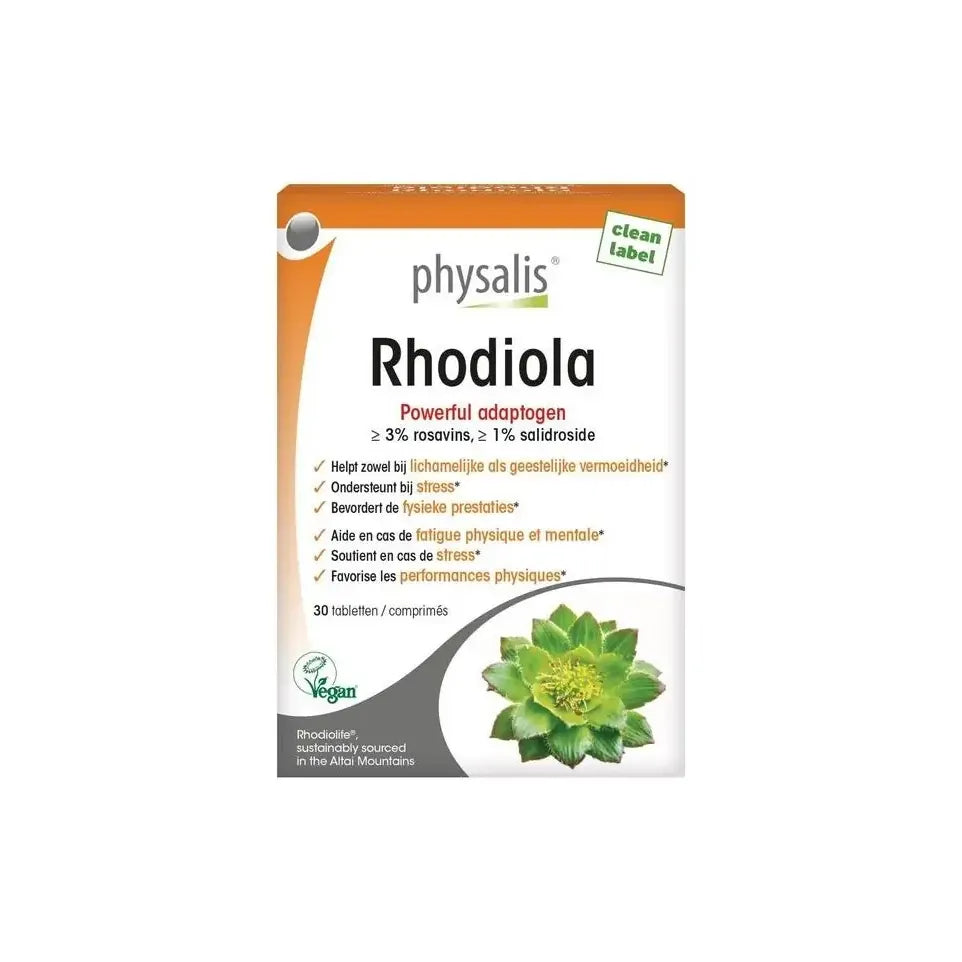 Physalis Rhodiola biologisch 30 tabletten