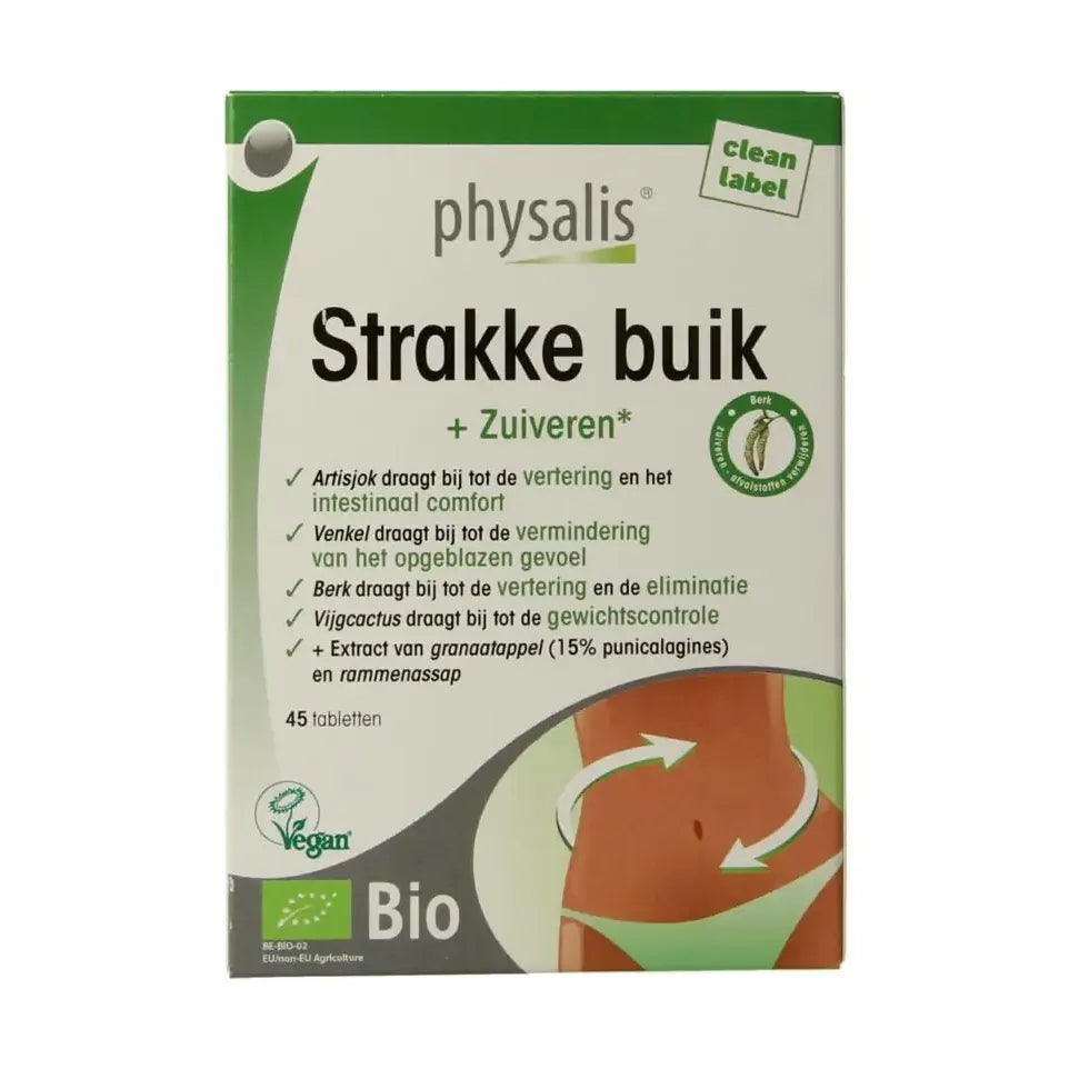 Physalis Strakke buik 45 tabletten