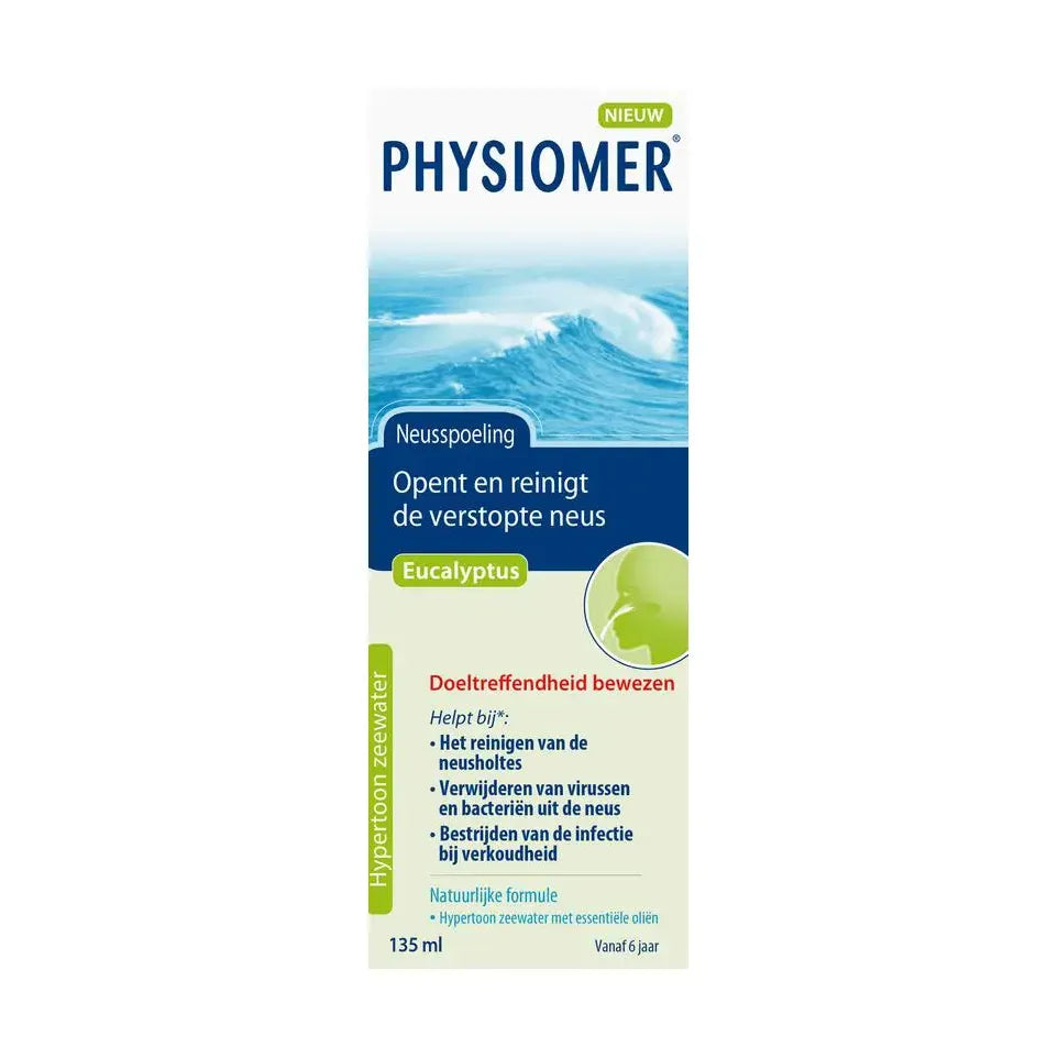 Physiomer Neusspoeling Eucalyptus 135 ml