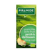 Piramide Groene thee perzik vlierbloesem 20 zakjes