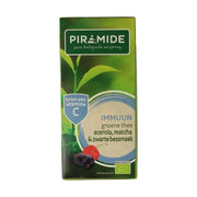 Piramide Immuun groene thee acerola, matcha & zwarte bes 20