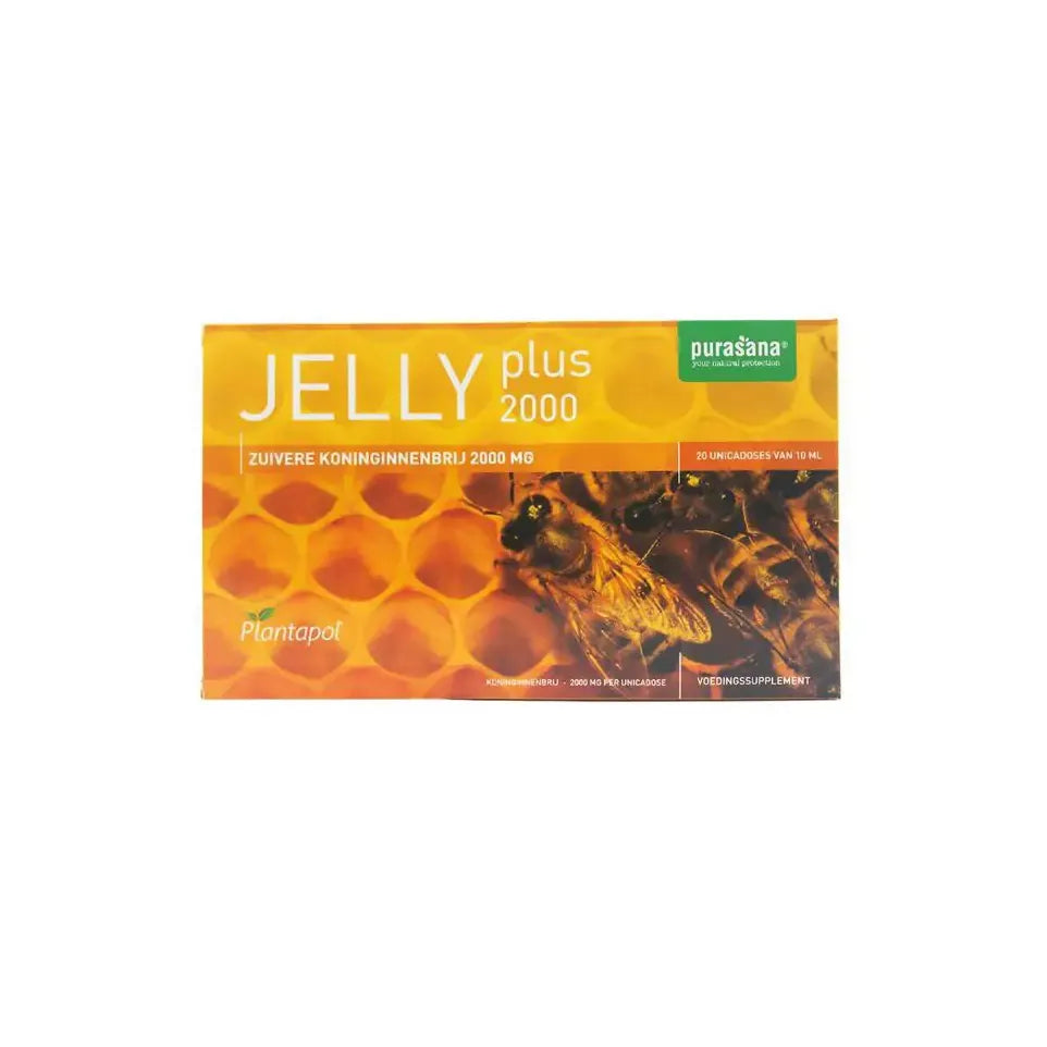 Purasana Plantapol Jelly plus 2000 20 ampullen