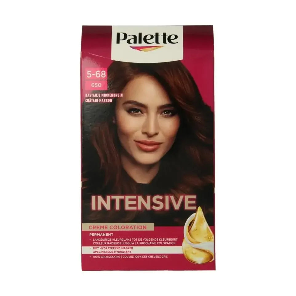 Poly Palette Haarverf 650 Kastanje middenbruin