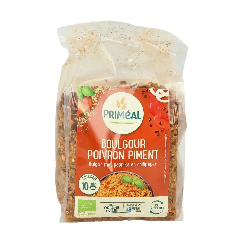 Primeal Bulgur met paprika en Spaanse peper 300 gram
