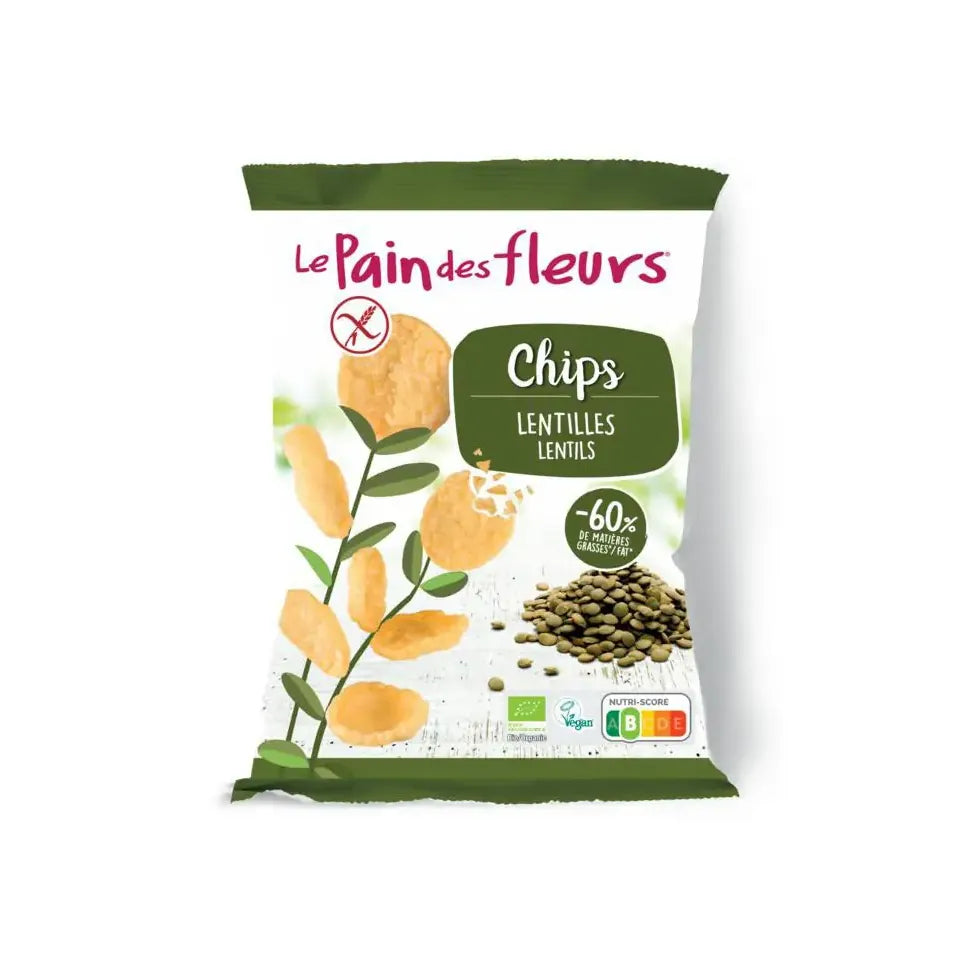 Le Pain Des Fleurs Chips met linzen 50 gram