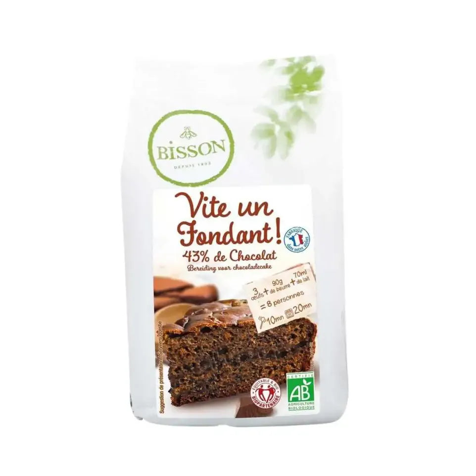 Bisson Bakmix voor chocoladecake 300 gram