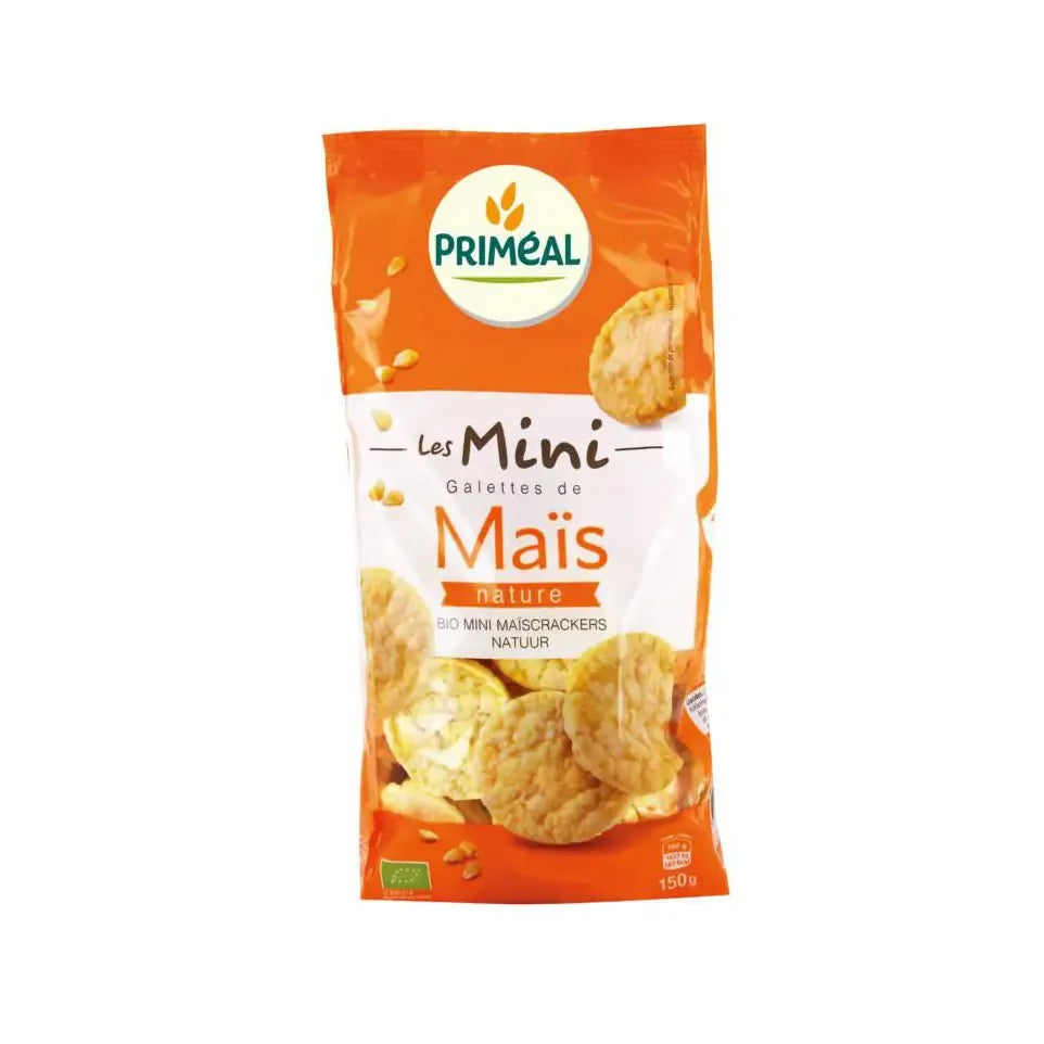 Primeal Mini maiswafels 150 gram