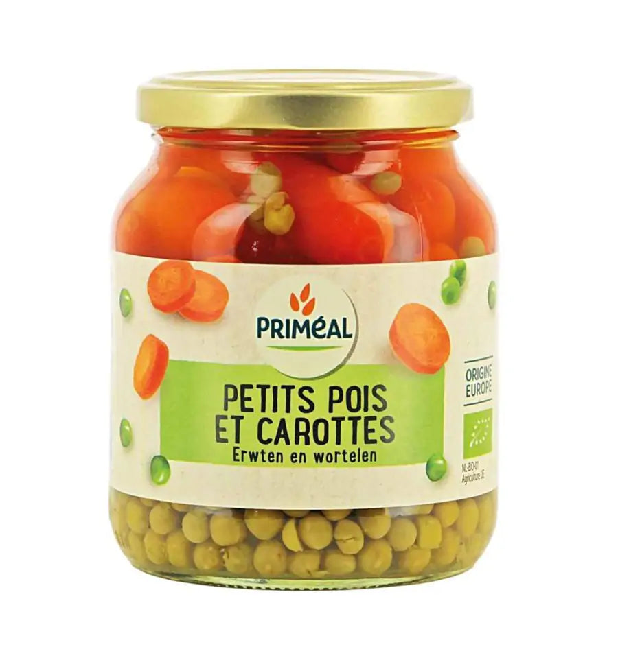 Primeal Doperwten wortelen 350 gram