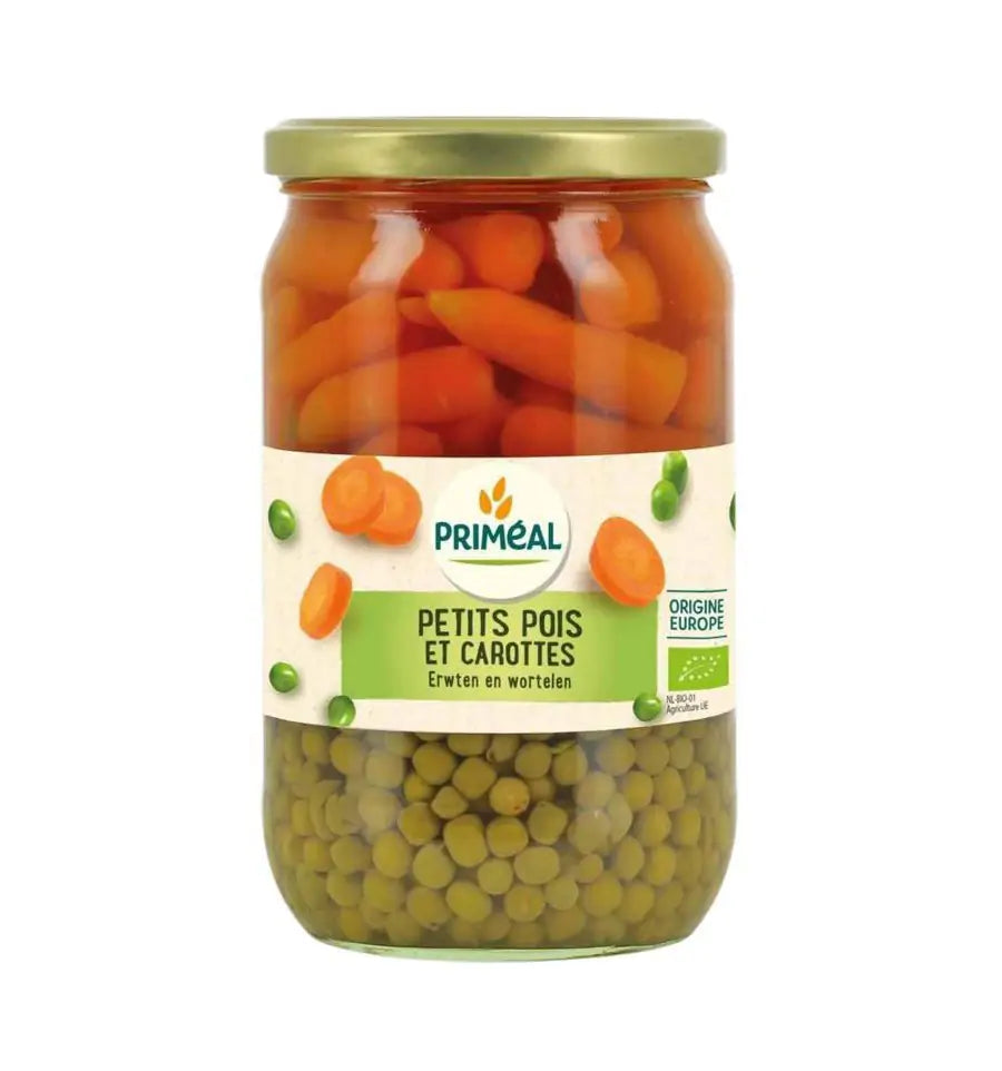 Primeal Doperwten wortelen 680 gram