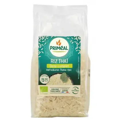 Primeal Halfvolkoren Thaise rijst 500 gram