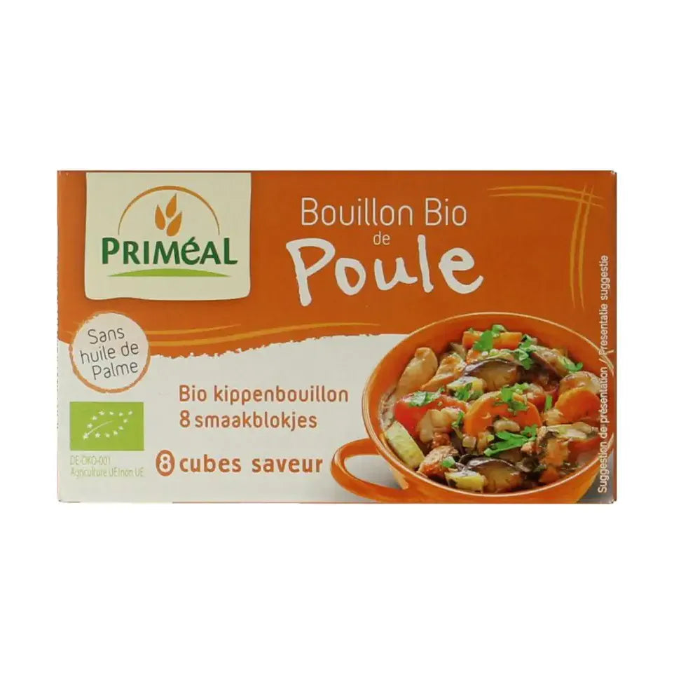 Primeal Kippenbouillon blokjes 10 gram 8 stuks