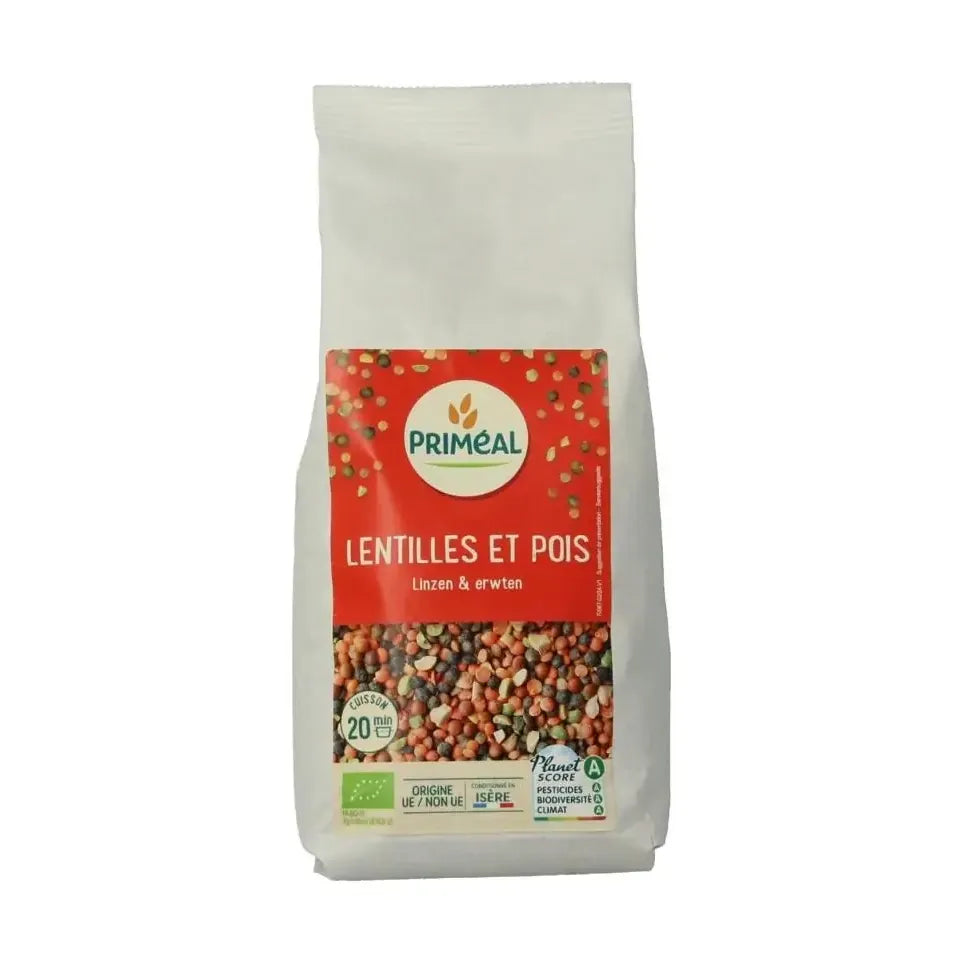 Primeal Linzen en erwten 500 gram