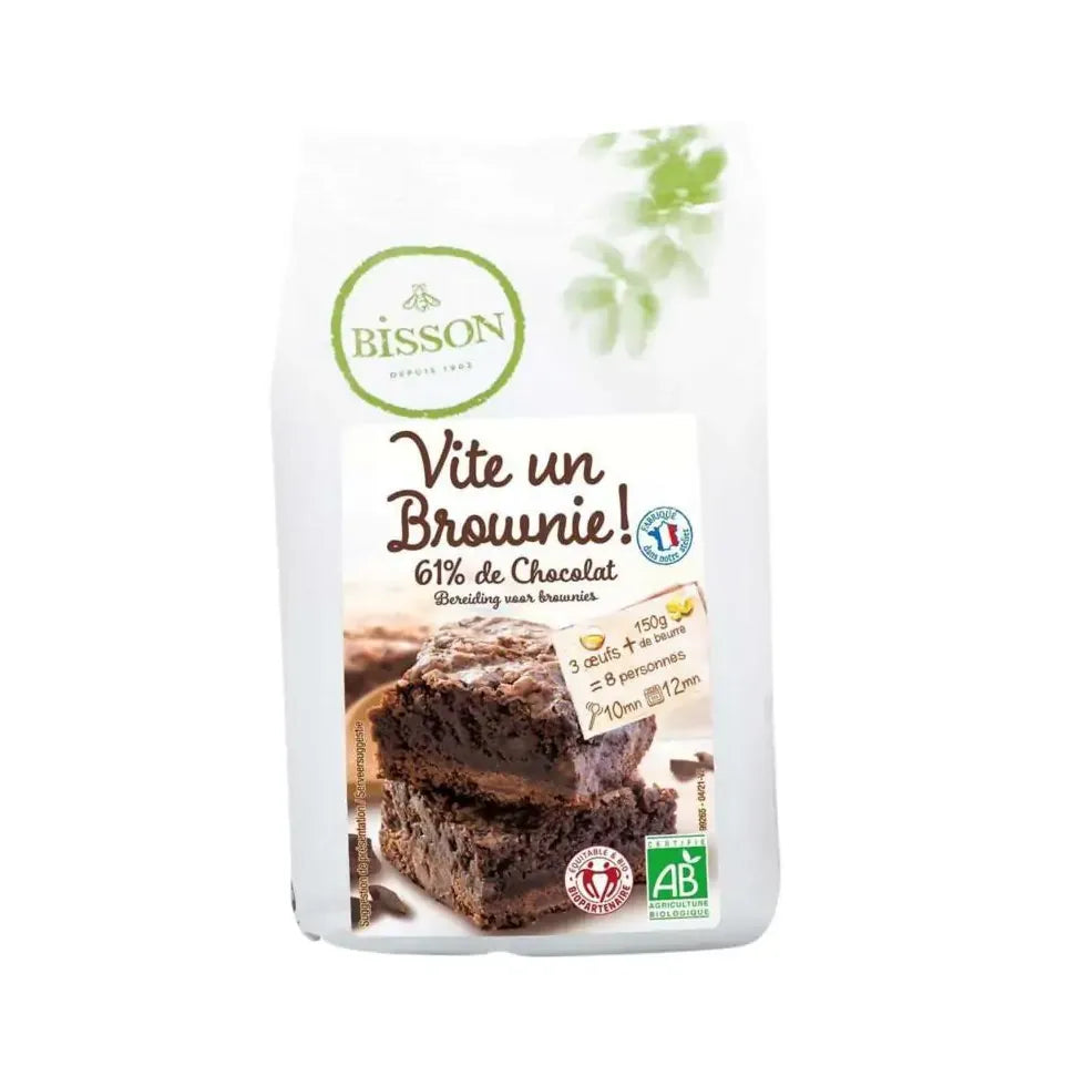 Bisson Bakmix voor brownies 350 gram