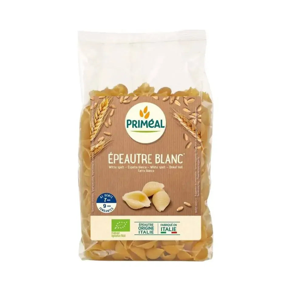 Primeal Spelt schelpen wit 500 gram