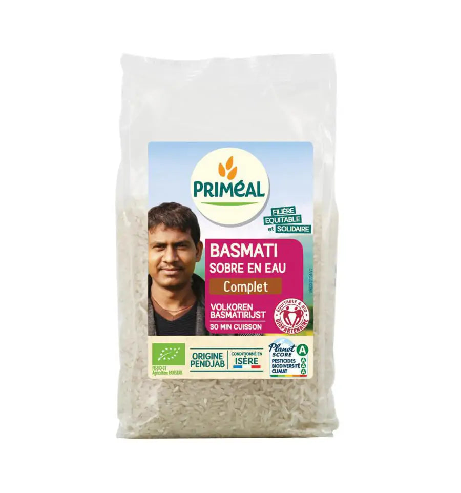 Primeal Volkoren basmati rijst 500 gram