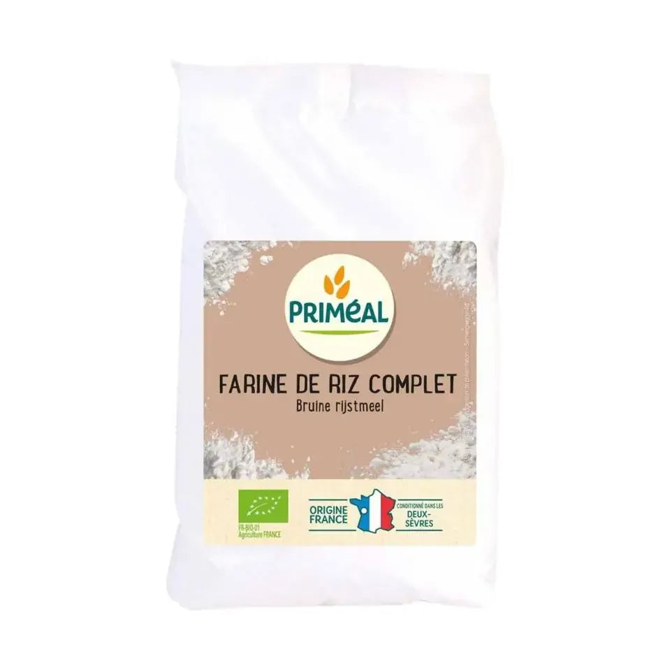 Primeal Volkoren rijstmeel 500 gram