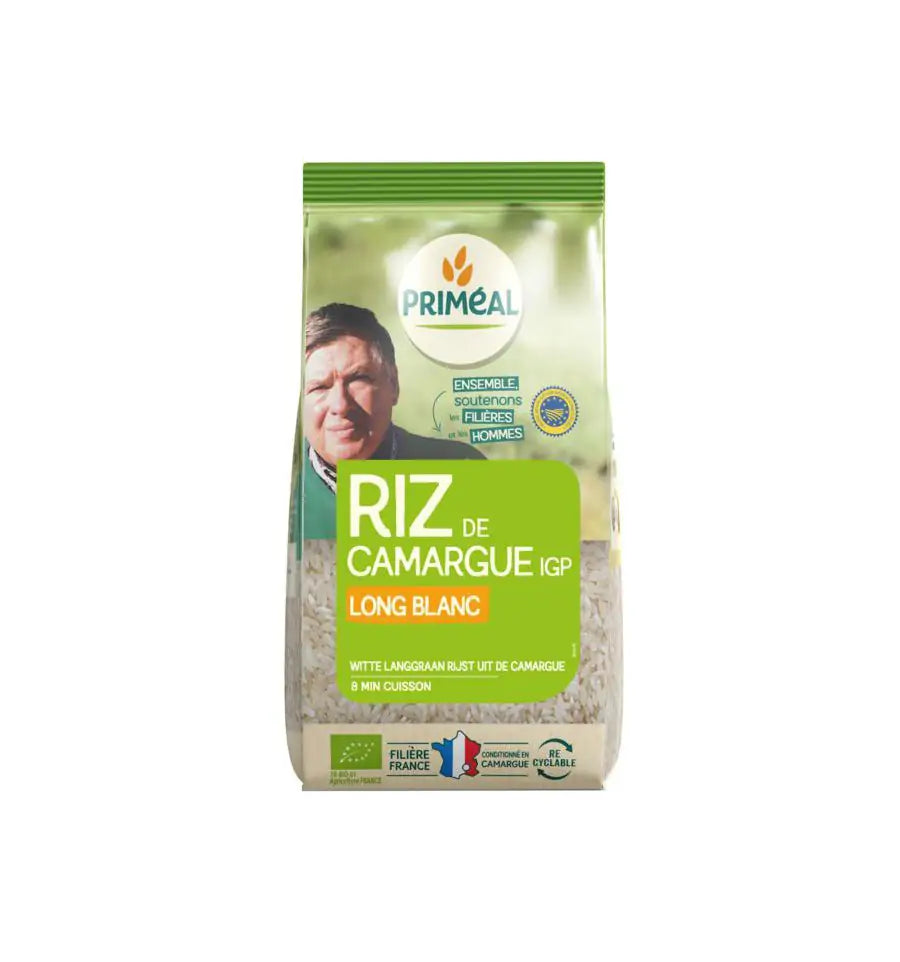 Primeal Witte langgraan rijst camargue 500 gram