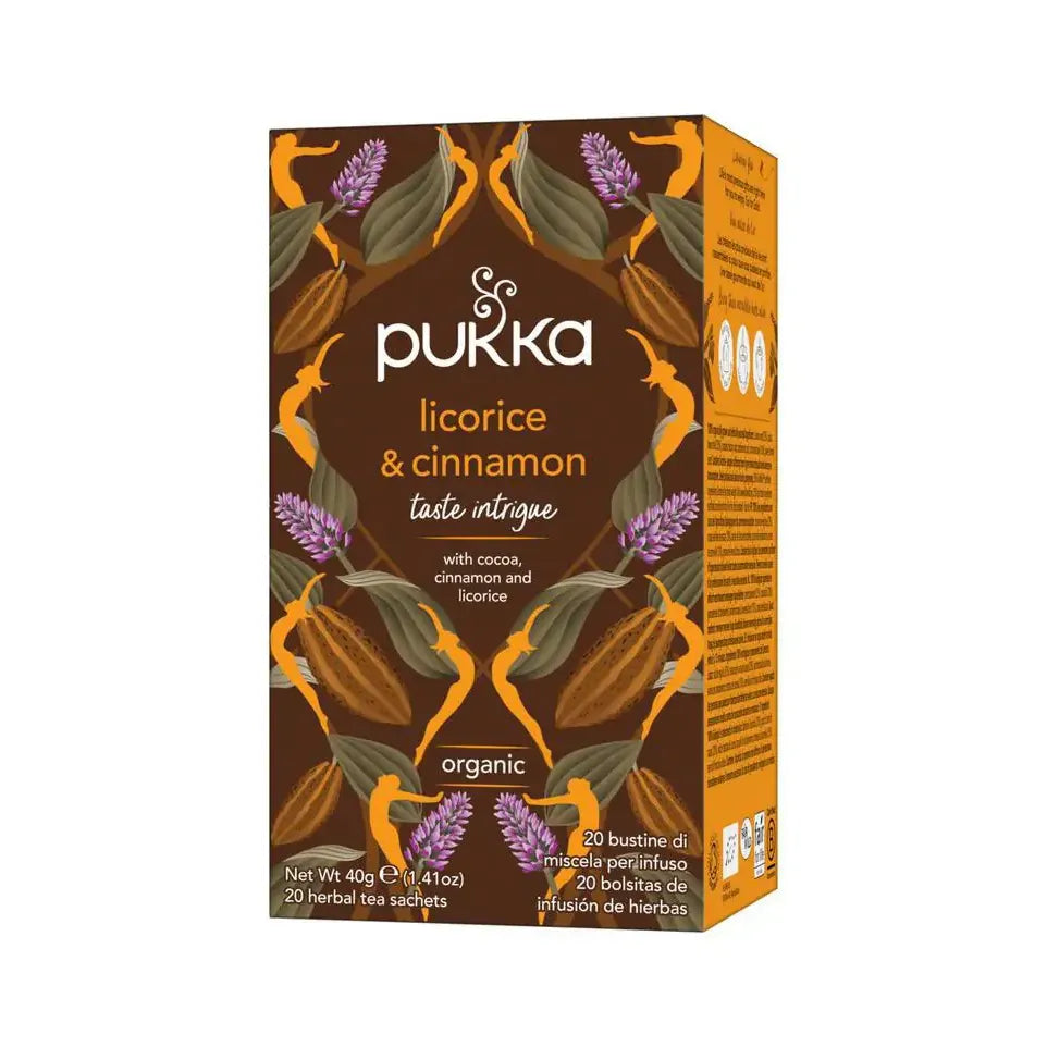 Pukka Licorice & cinnamon thee 20 zakjes