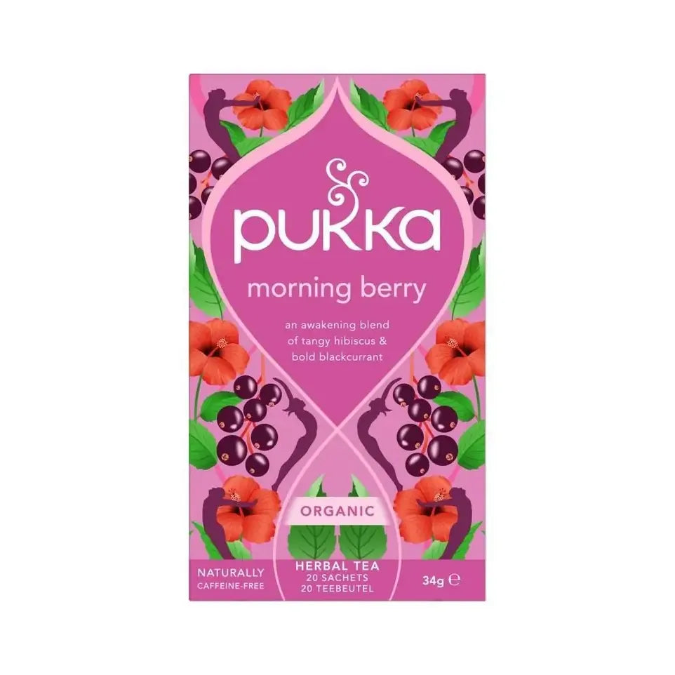 Pukka Morning berry biologisch 20 stuks