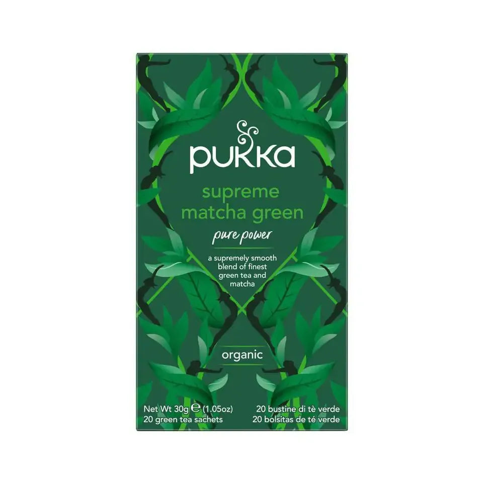 Pukka Supreme matcha green tea 20 zakjes