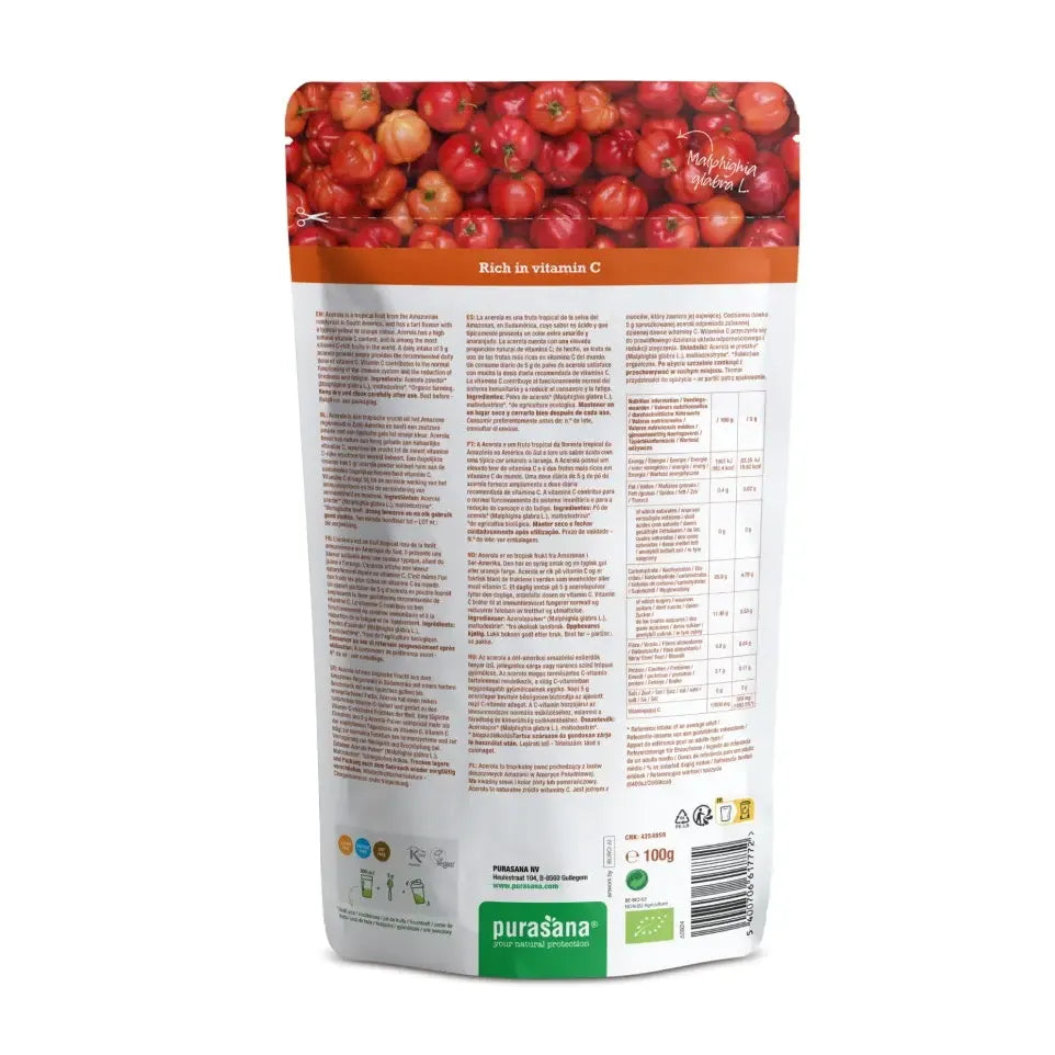 Purasana Acerola powder 100 gram