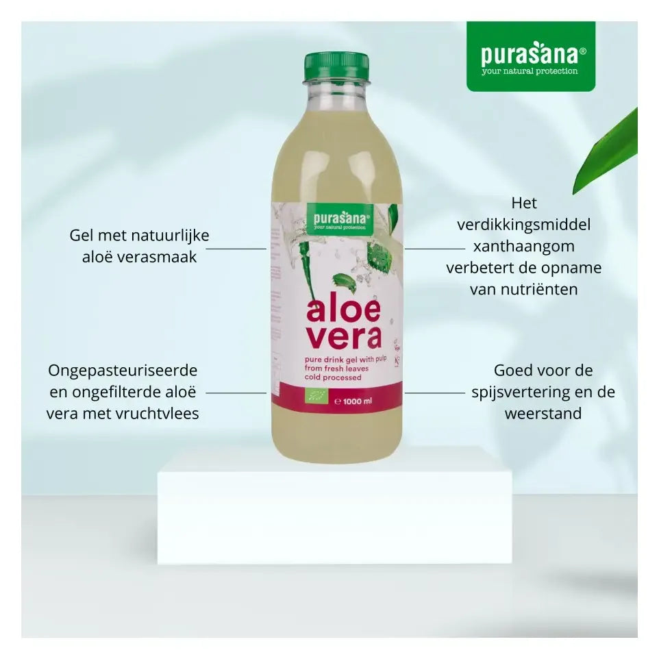 Purasana Aloe vera drink gel 1 liter