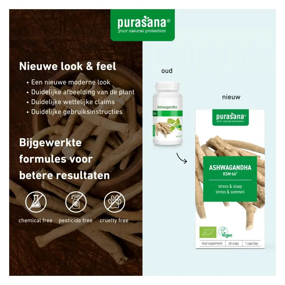 Purasana ashwagandha 60 vcaps