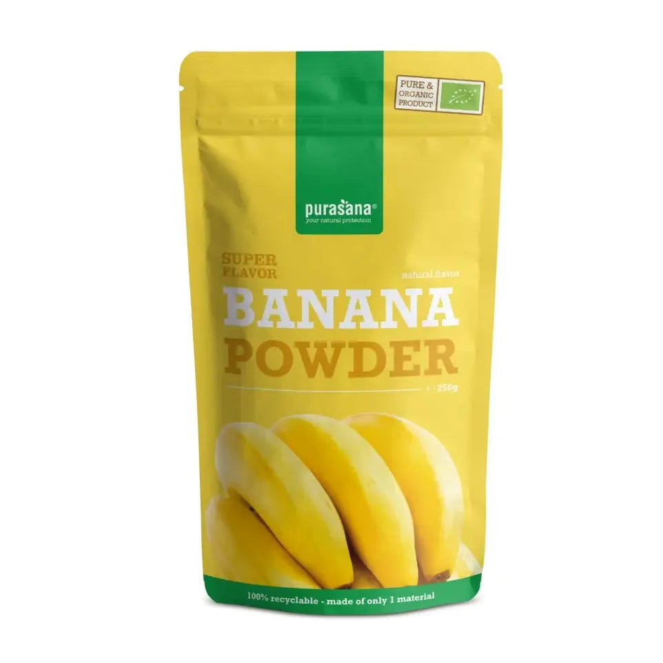Purasana Bananen poeder 250 gram